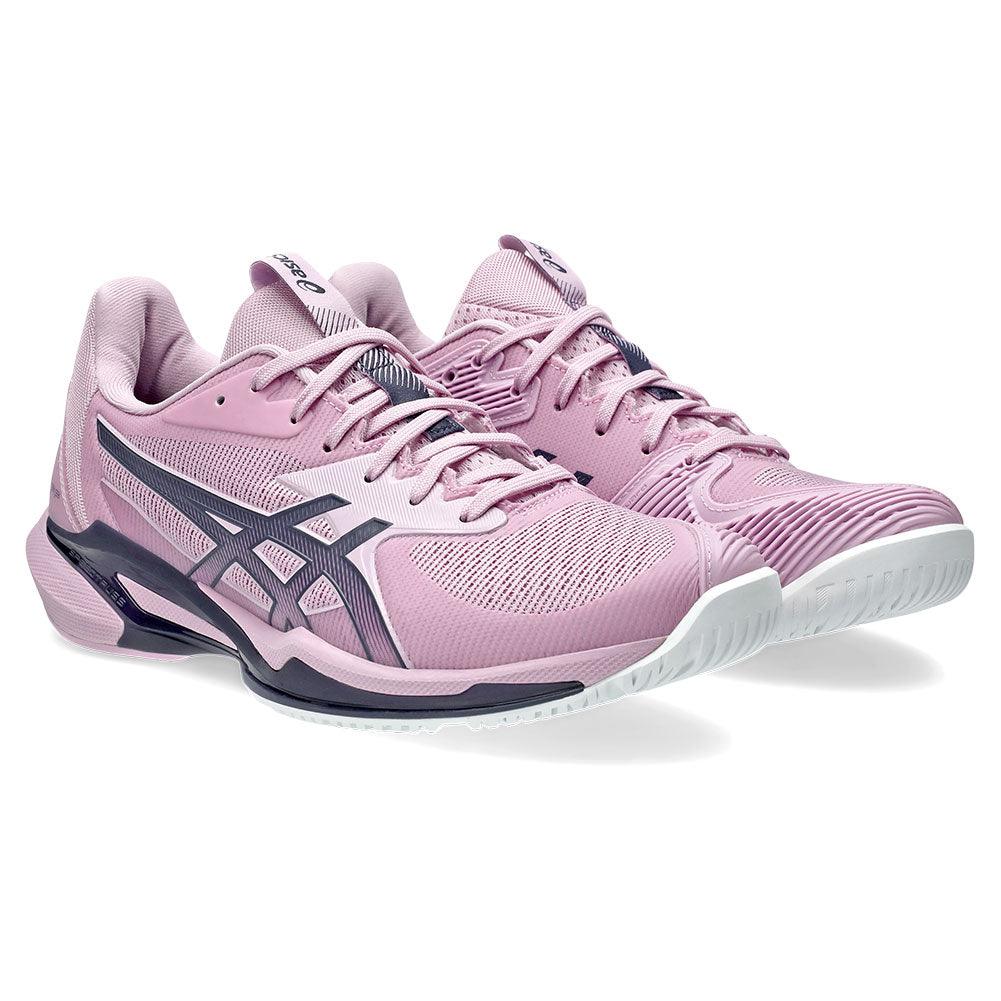 Women's Solution Speed FF 3 Tennis Shoes Light Ube and Indigo Fog