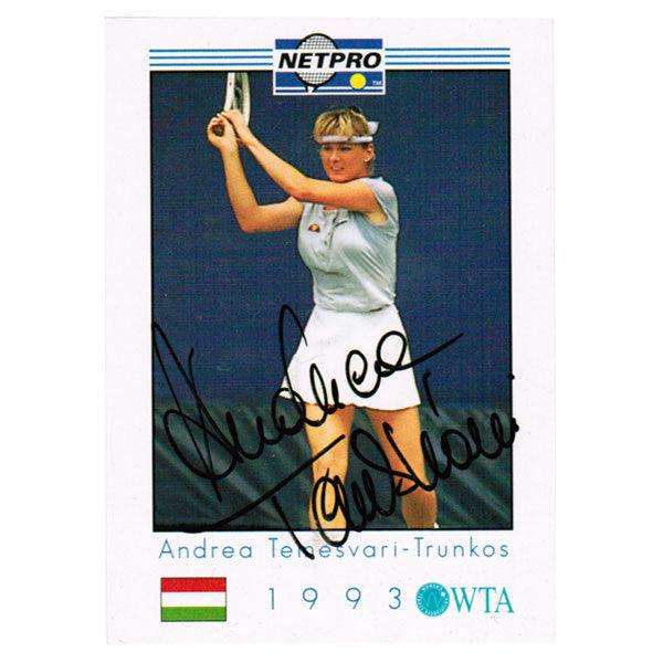Andrea Temesvari Signed Women's