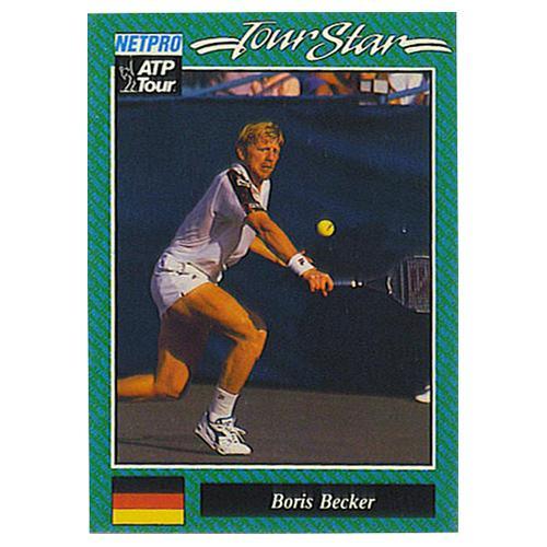 Boris Becker Prototype Card 1992
