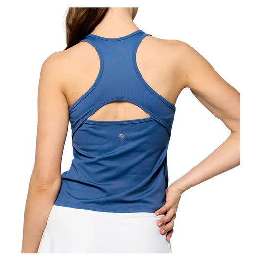 Women's Rival Tennis Tank Denim Blue