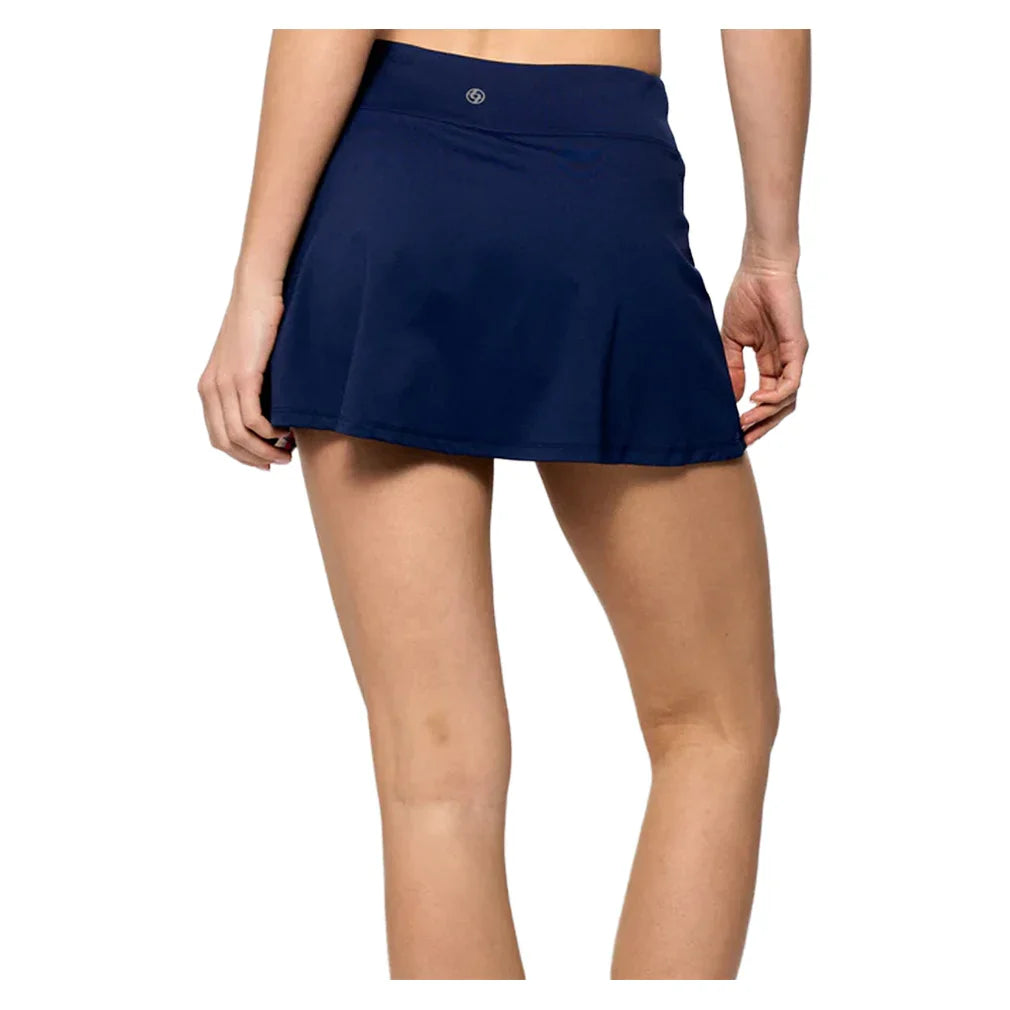 Women's Uprise 13 Inch Tennis Skort White and Multi