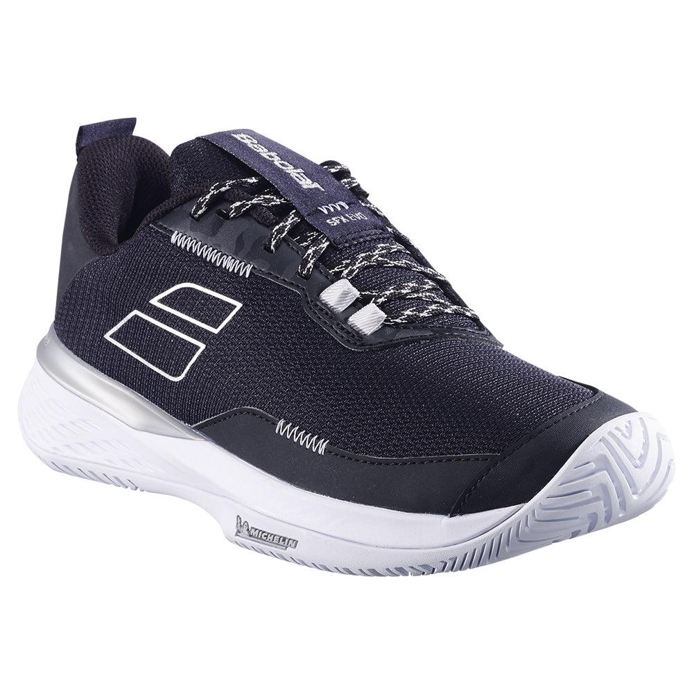 Women's SFX Evo Tennis Shoes Black and Silver