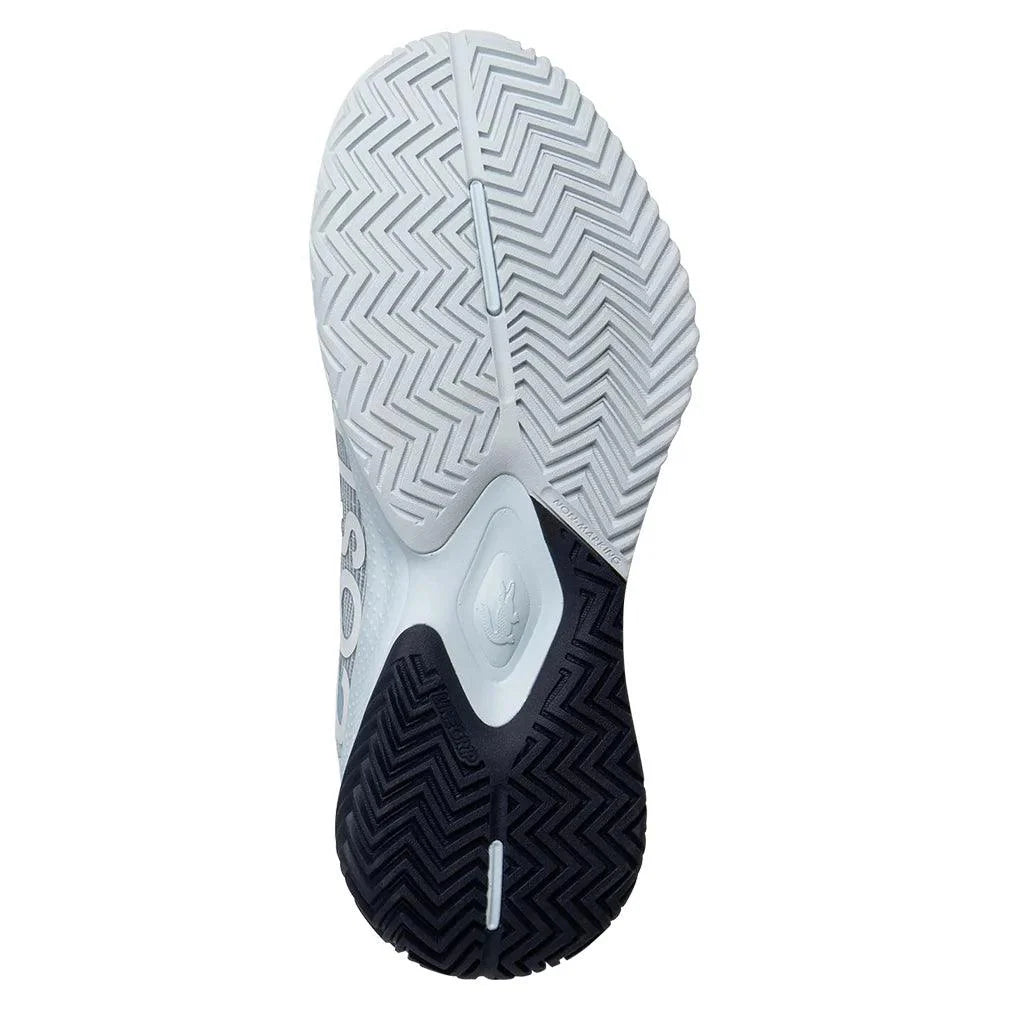 Women's Power Serve Tennis Shoes Light Blue and Navy