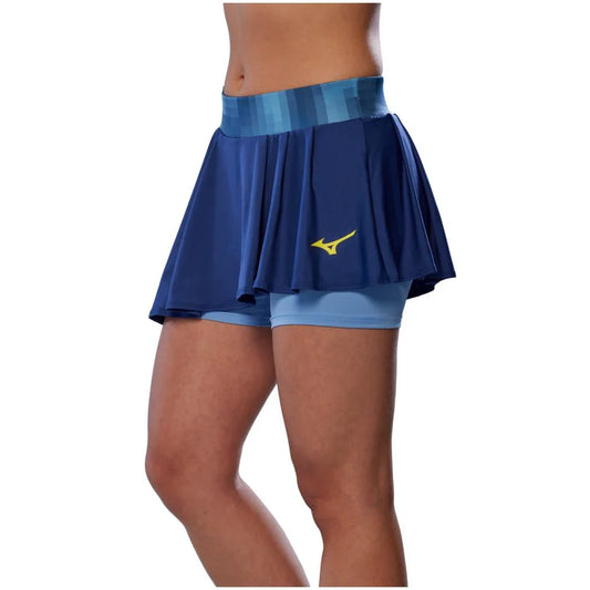 Women's Printed Flying Tennis Skort Bellwether Blue
