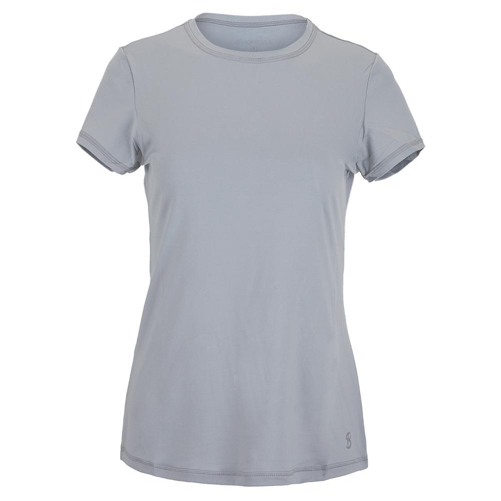Women's UV Short Sleeve Tennis Top Stone
