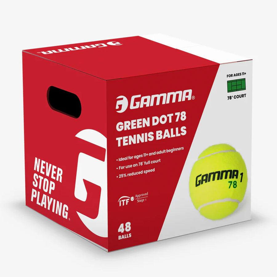 78 Green Dot Tournament Ball 48pk - Bell Racket Store