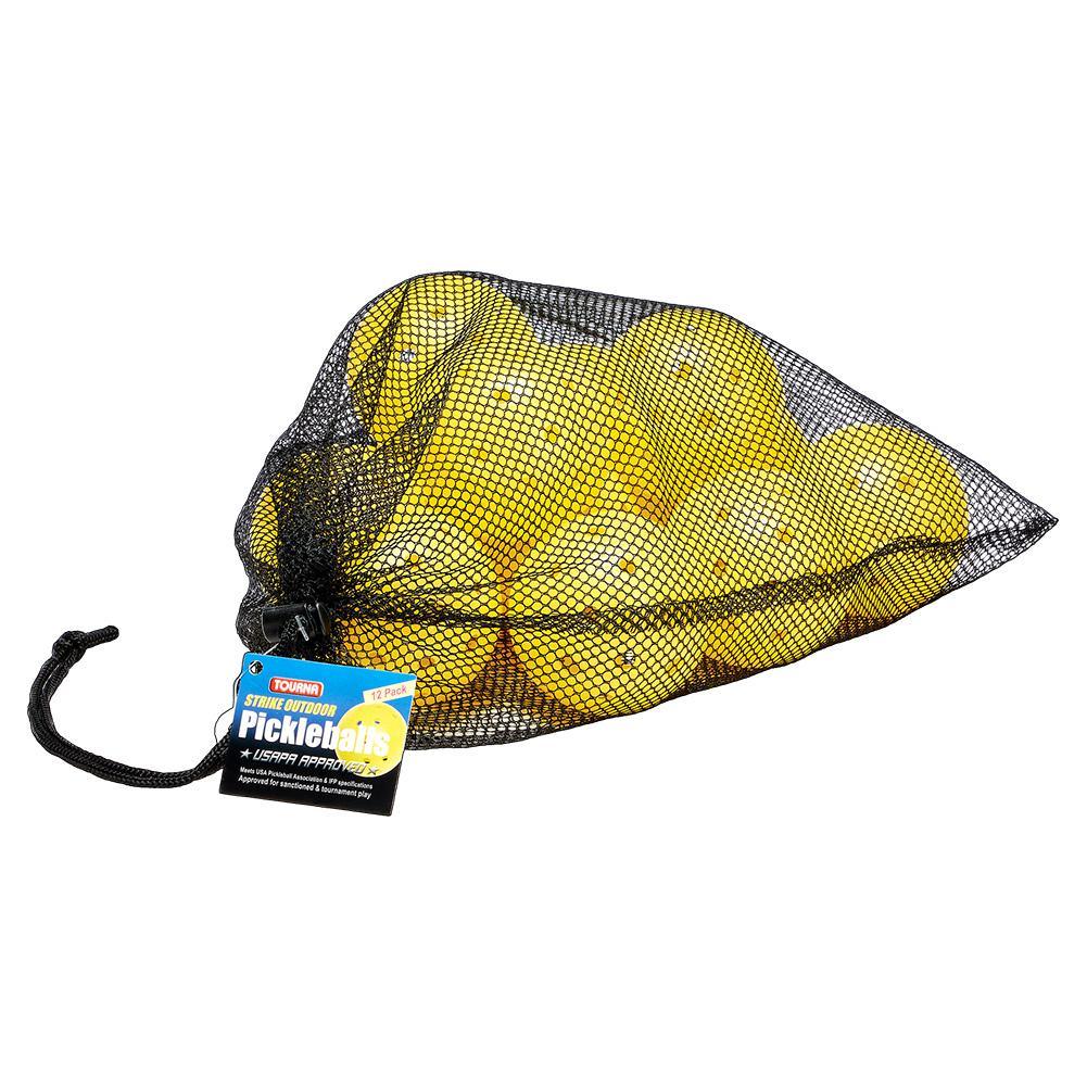 Outdoor Pickleballs 12 Pack Yellow