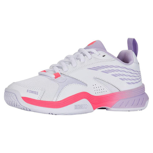 Women's SpeedEx Tennis Shoes White and Orchid Petal
