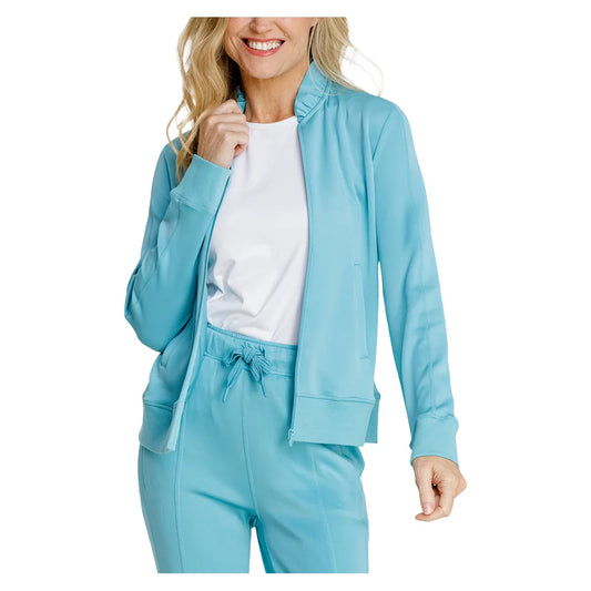 Women's Poppi Tennis Jacket Hydro