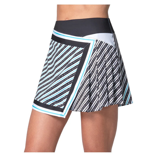 Women's Link It Up Pleat Tennis Skort Black