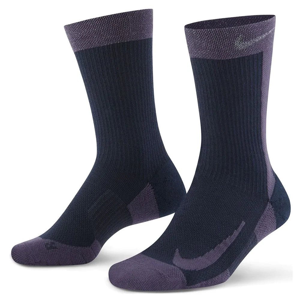 Court Multiplier Max Tennis Crew Socks (2 Pairs) Multi-Color