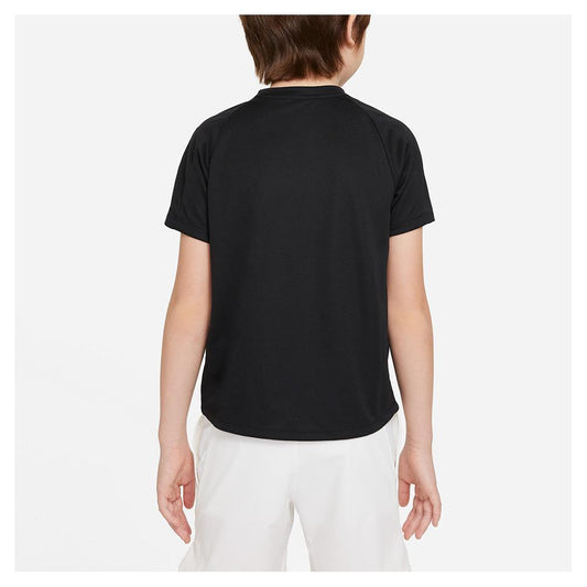 Boys' Court Dri-FIT Victory Short Sleeve Tennis Top