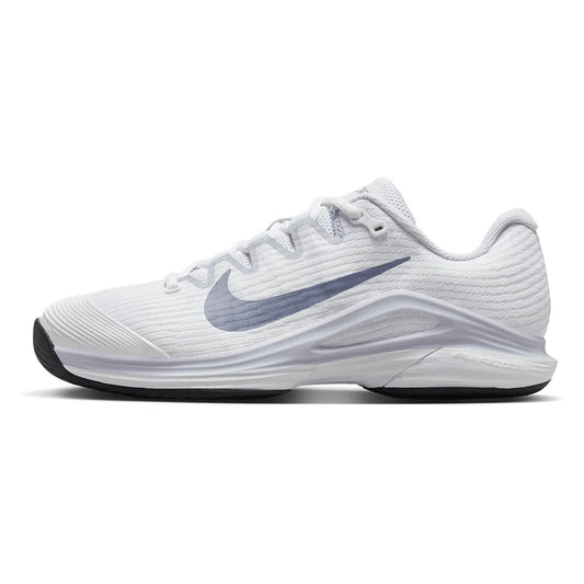 Women's Zoom Vapor 12 Tennis Shoes White and World Indigo