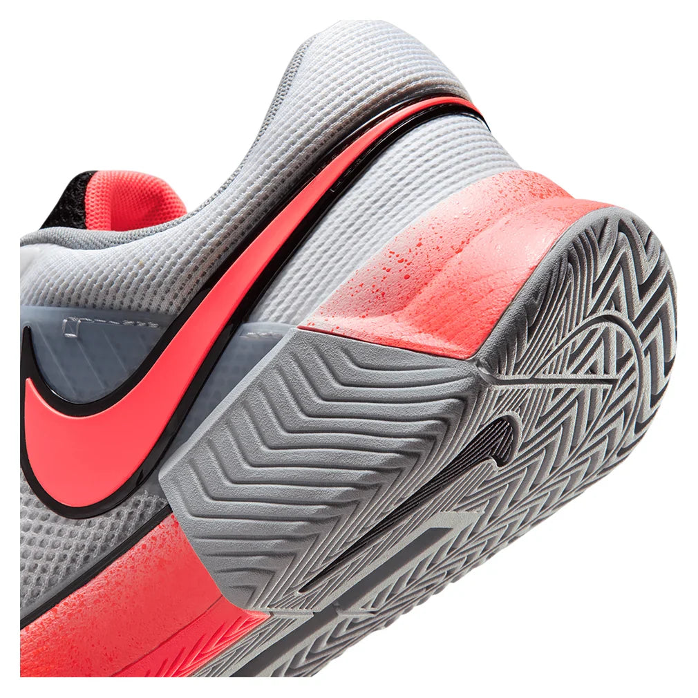 Women's Zoom GP Challenge 1 Premium Tennis Shoes White and Hot Lava