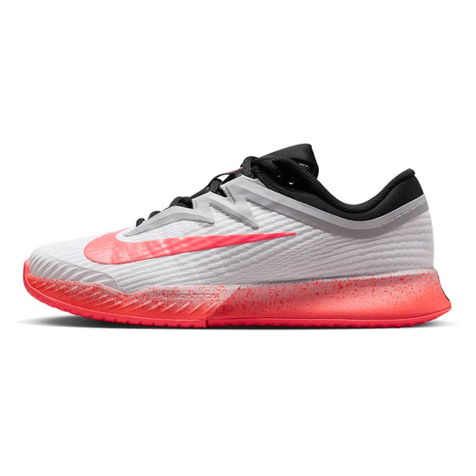 Women's Zoom Vapor Pro 3 Premium Tennis Shoes White and Hot Lava