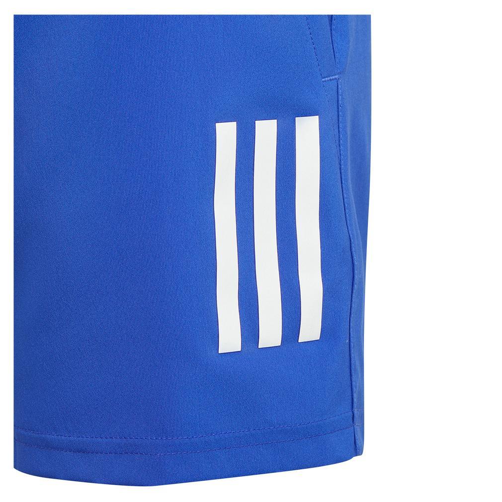 Boys' Club 3 Stripe Tennis Short Lucid Blue