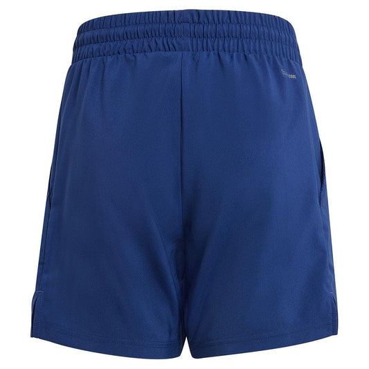 Boys' Club 3 Stripe Tennis Short Dark Blue