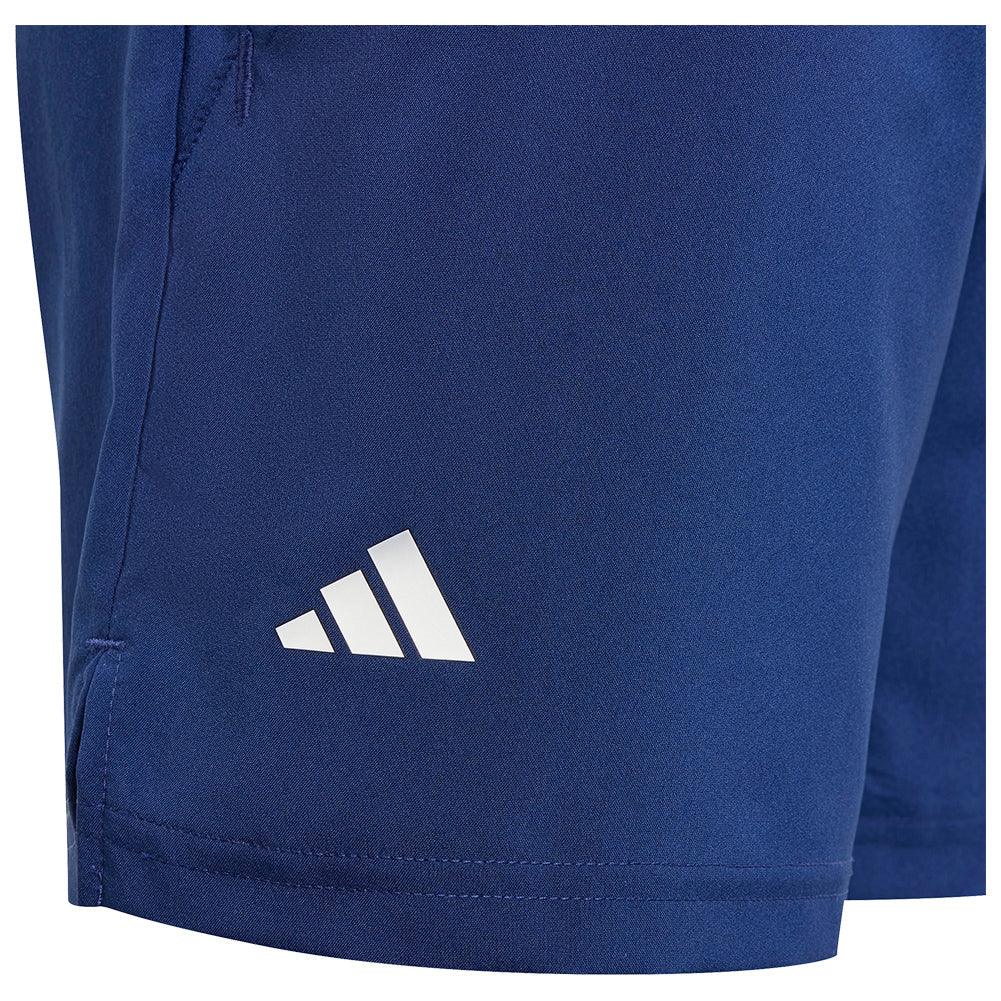 Boys' Club 3 Stripe Tennis Short Dark Blue