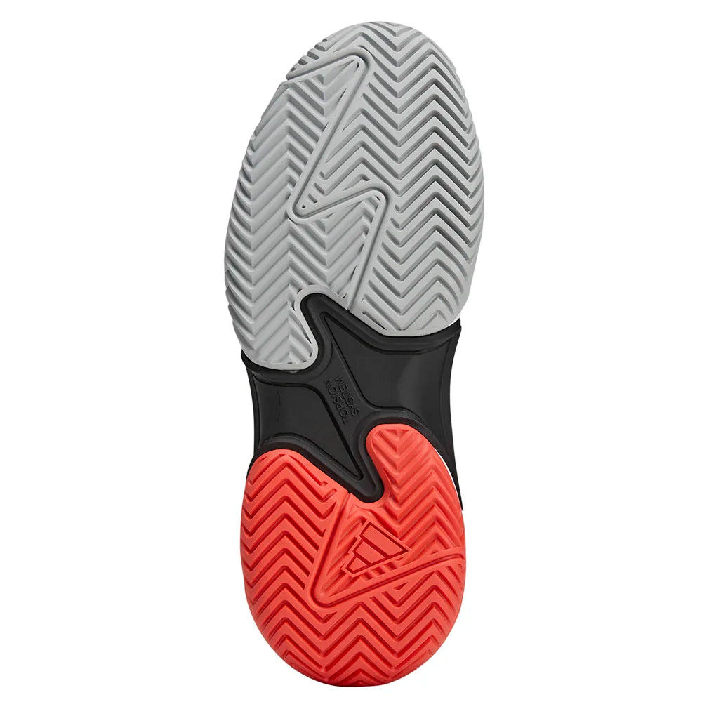 Women's Stella McCartney Barricade Tennis Shoes Footwear White and Charcoal