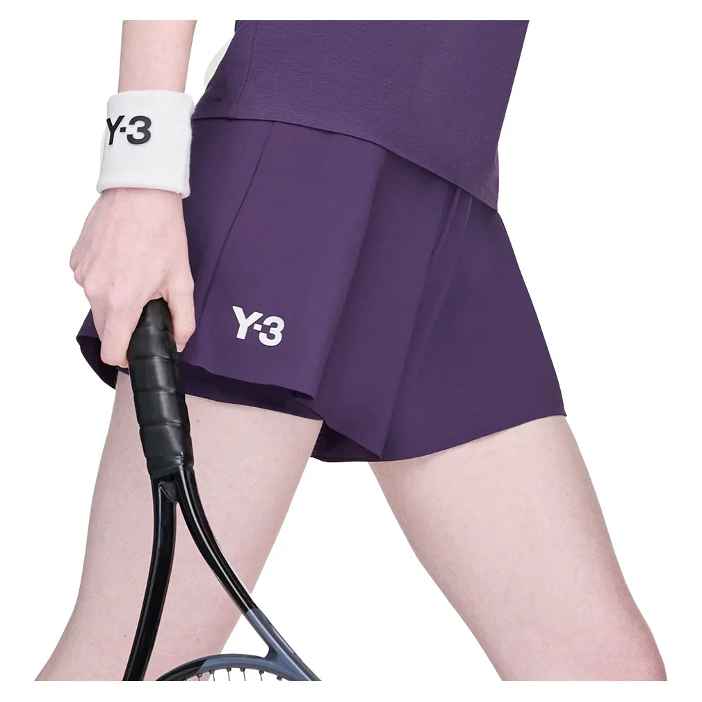 Women's Y-3 Match Tennis Short Aurora Plum