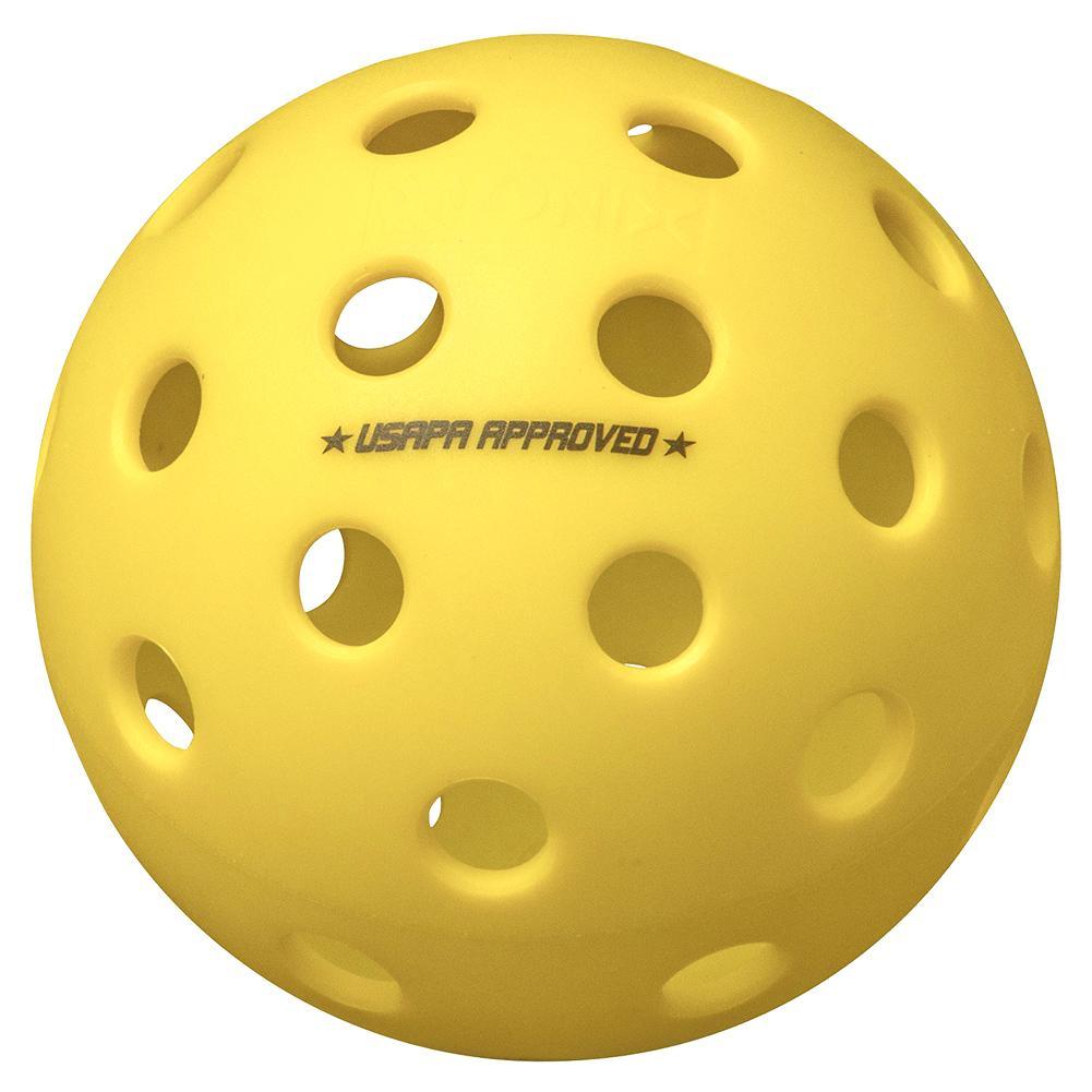Fuse G2 Outdoor Pickleballs Yellow 3-Pack