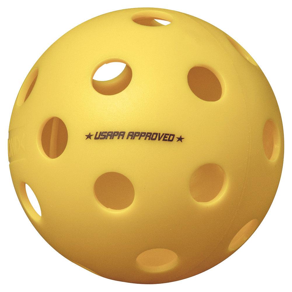 Fuse Indoor Pickleballs Yellow 3-Pack