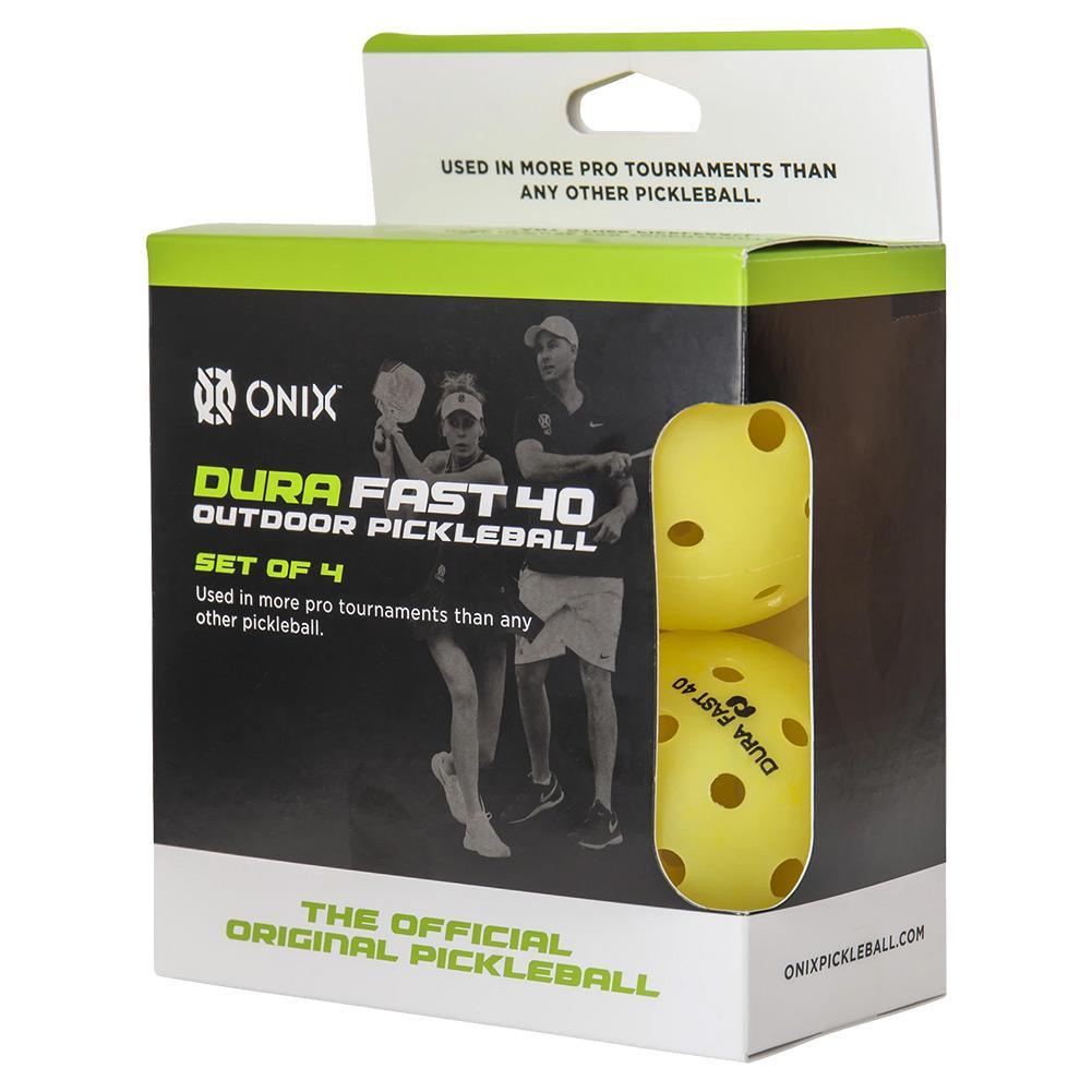 Dura Fast 40 Outdoor Pickleball 4-Pack