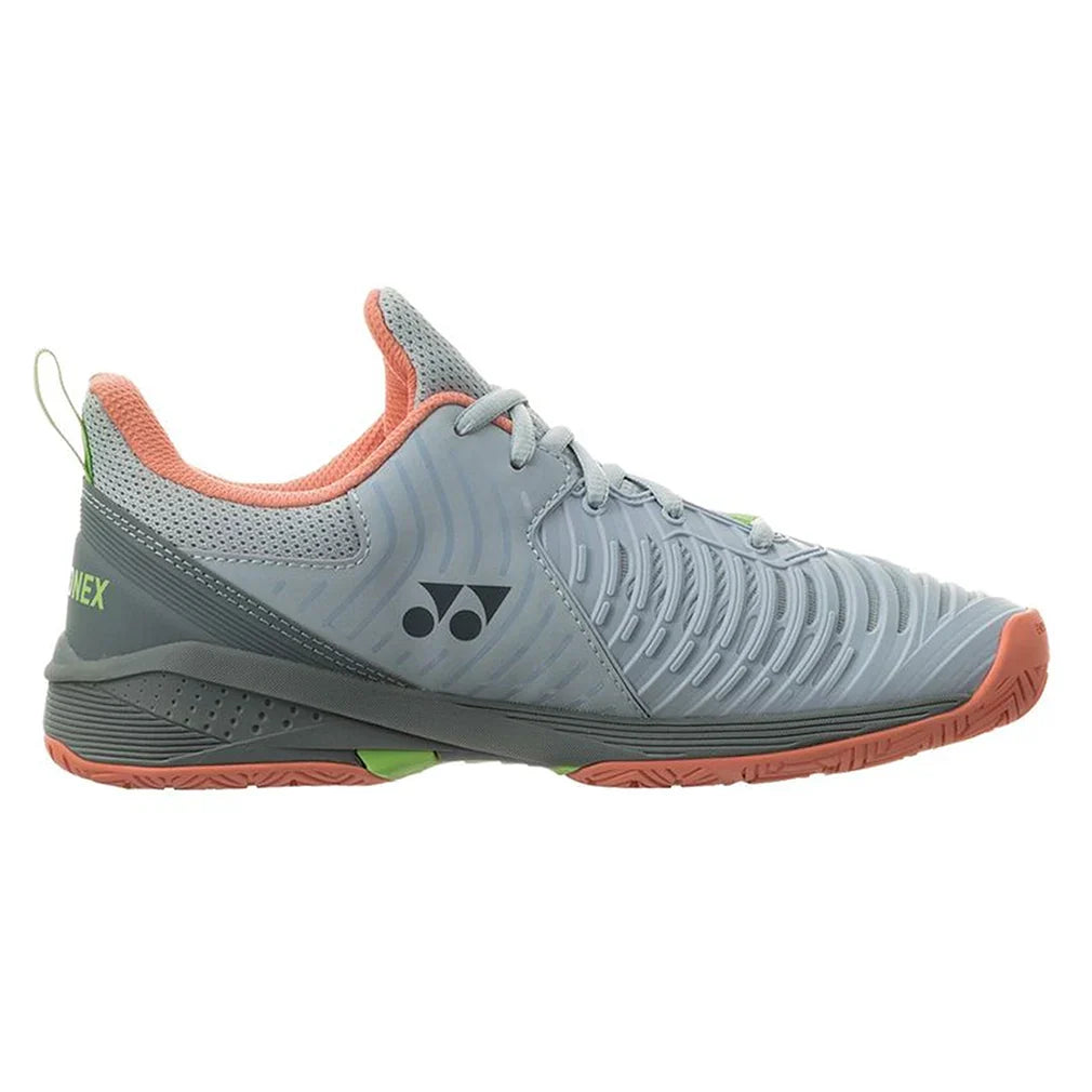 Women's Sonicage 3 Tennis Shoes Grayish Blue and Pink