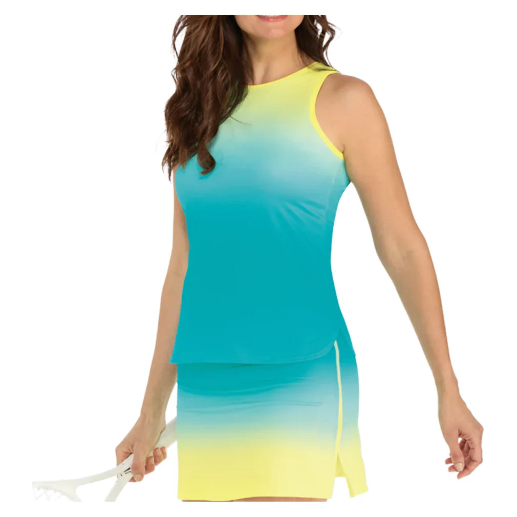 Women's Sonika Tennis Tank Lemon Beach