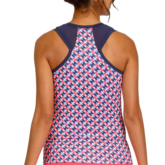 Women's Rumary Tennis Tank Star Geo
