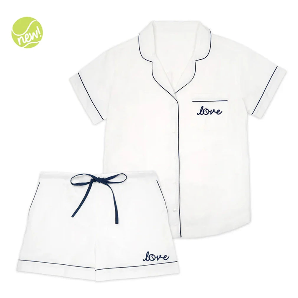 Women's Tennis Short Pajama Set