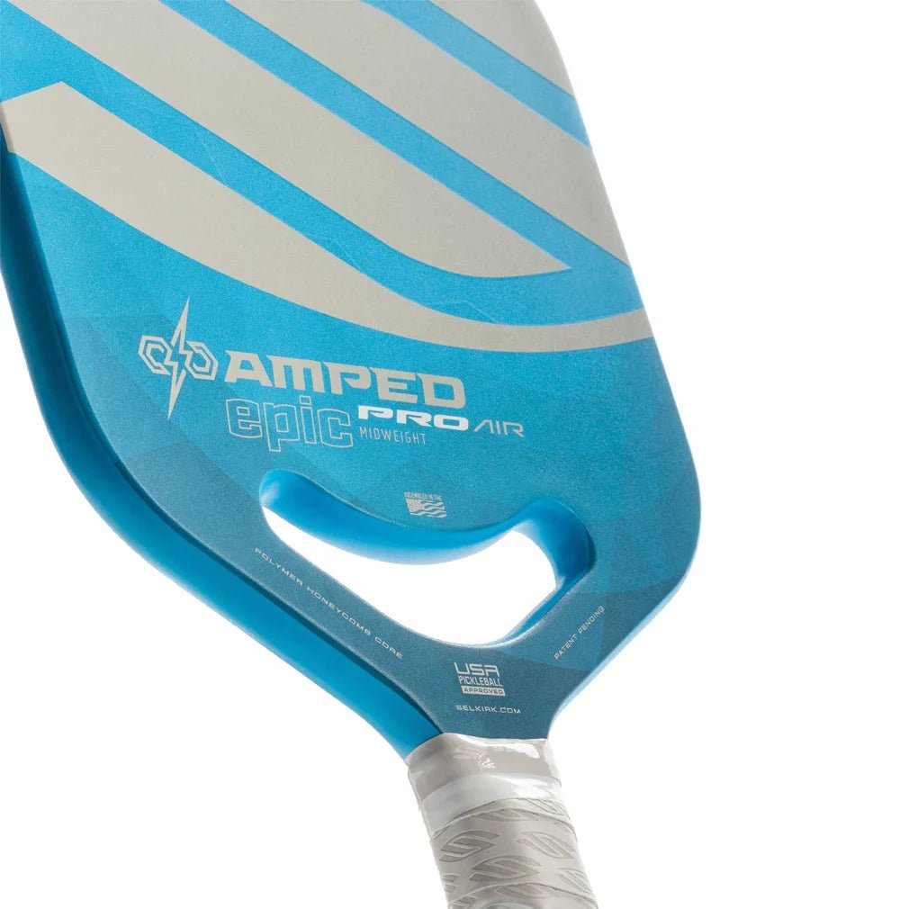 Amped Pro Epic Pickleball Paddle Blue - Bell Racket Store