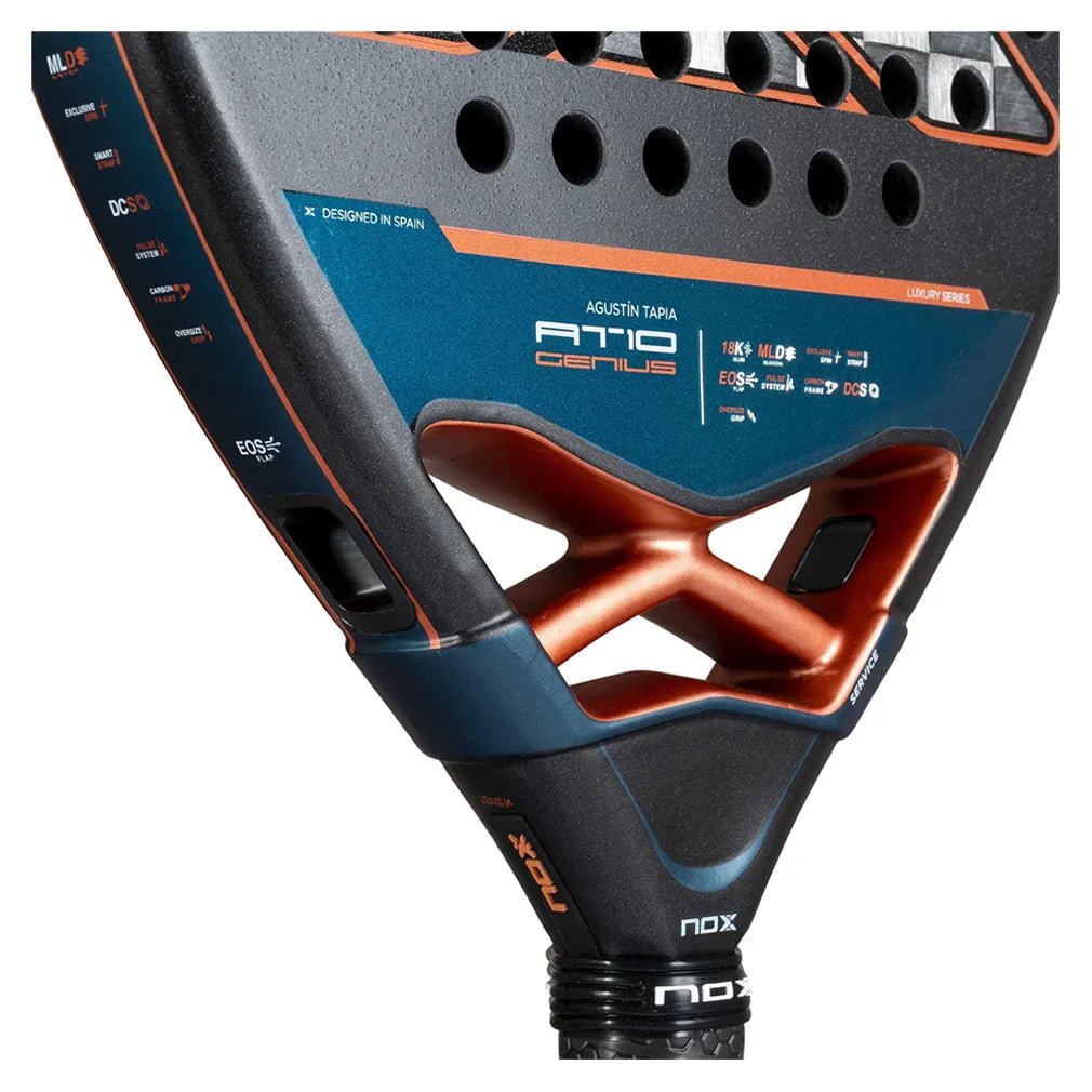 AT10 Genius Attack 18k Alum Padel Racquet - Bell Racket Store