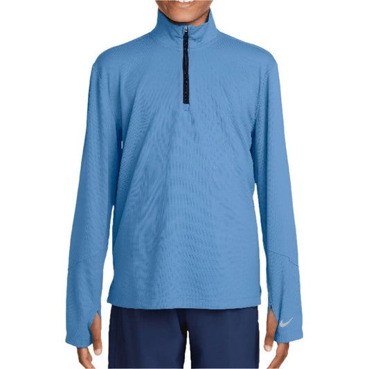 Boys' Dri - Fit Multi Long Sleeve Half Zip Tennis Top - Bell Racket Store