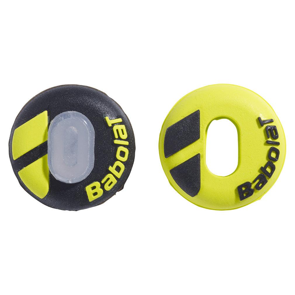 Custom X2 Tennis Dampeners Black and Yellow - Bell Racket Store
