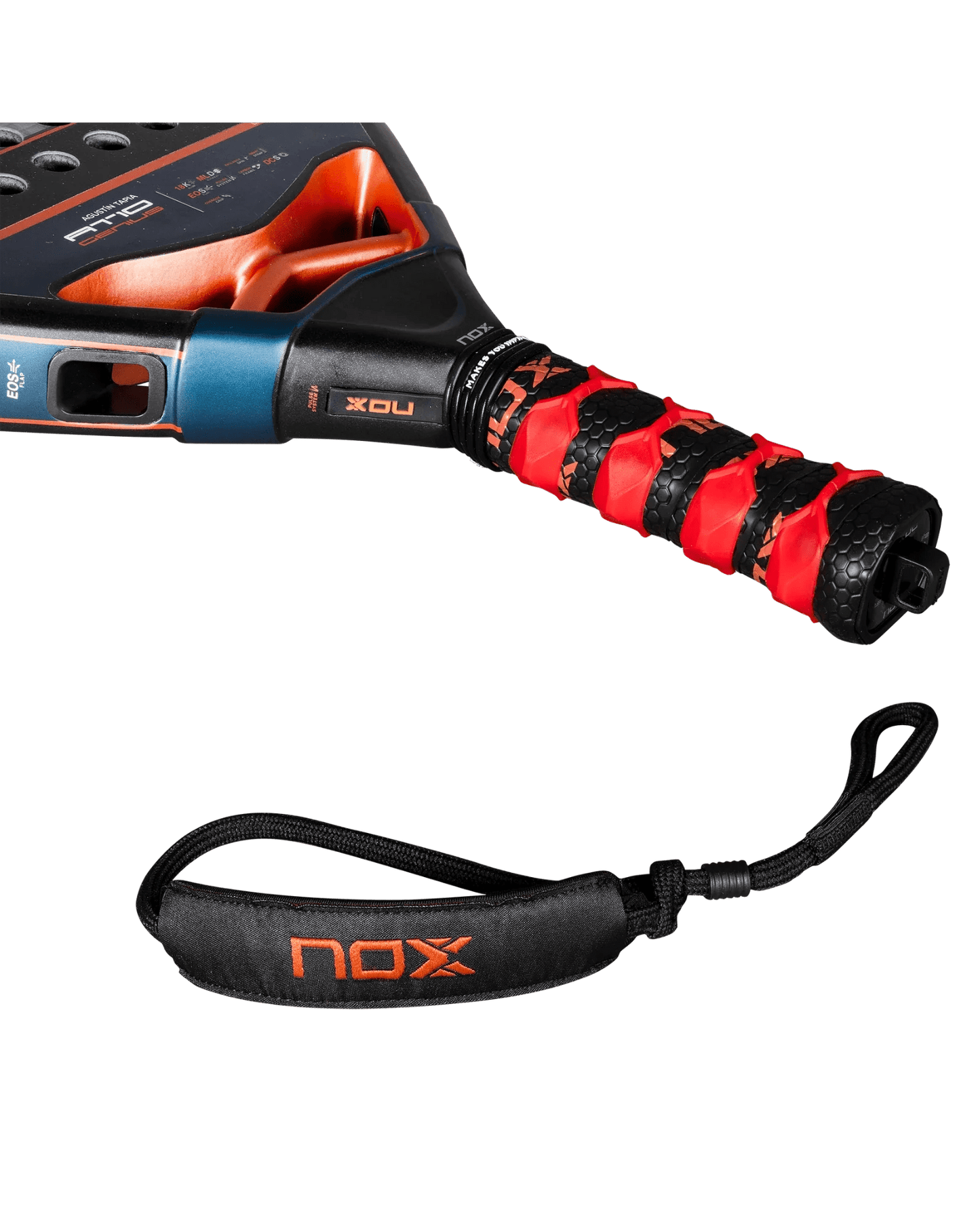 Nox AT10 Luxury GENIUS ATTACK 18K Alum 2025 by Agustin Tapia - Bell Racket Store