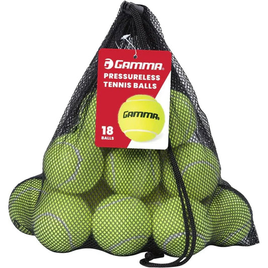 Pressureless Tennis Balls 18pk - Bell Racket Store