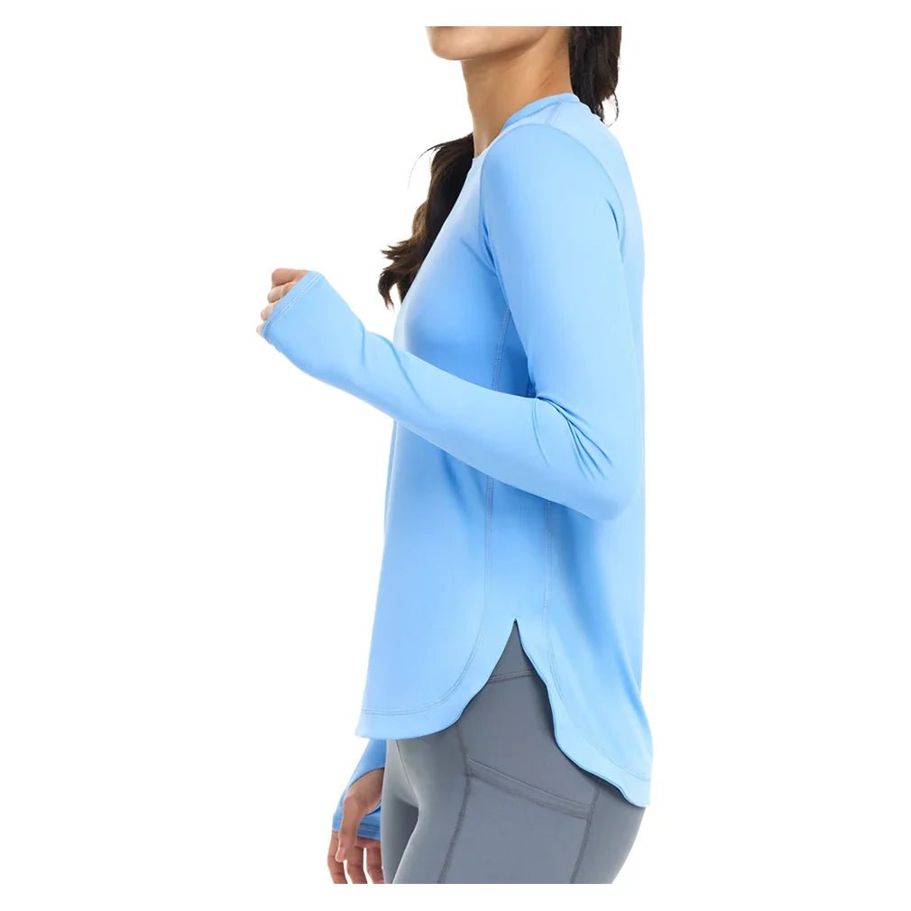 Women's Relaxed Scallop Tennis Top - Bell Racket Store