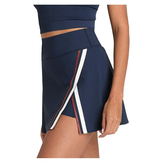 Women's Slice Tennis Skort Classic Navy and Clay Court - Bell Racket Store