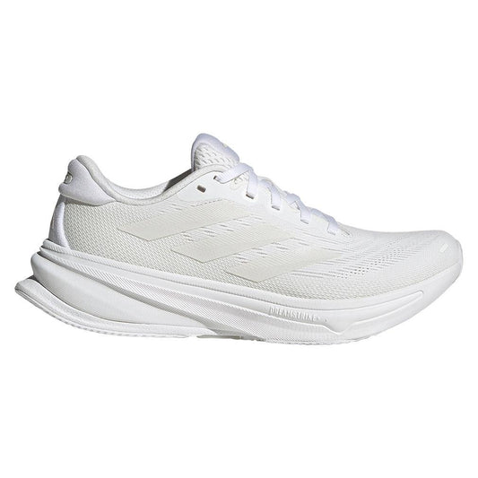 Women's Supernova Rise 2 Running Shoes White and Crystal White - Bell Racket Store