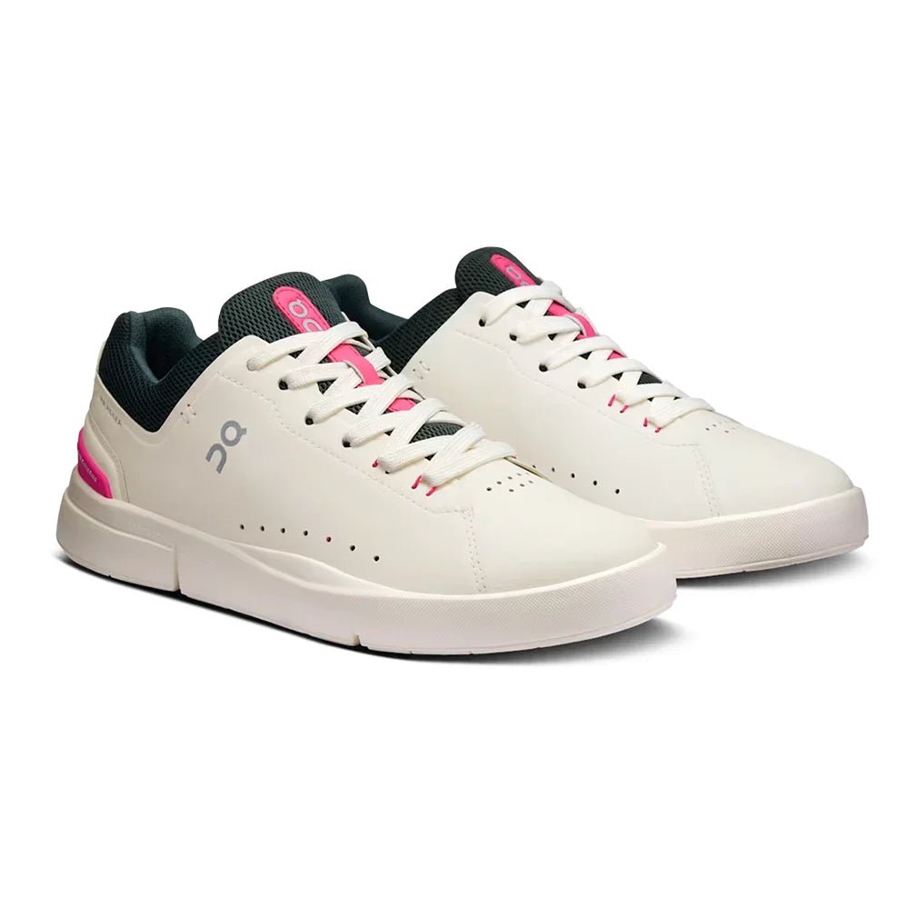 Women's THE ROGER Advantage Shoes Ivory and Pink - Bell Racket Store