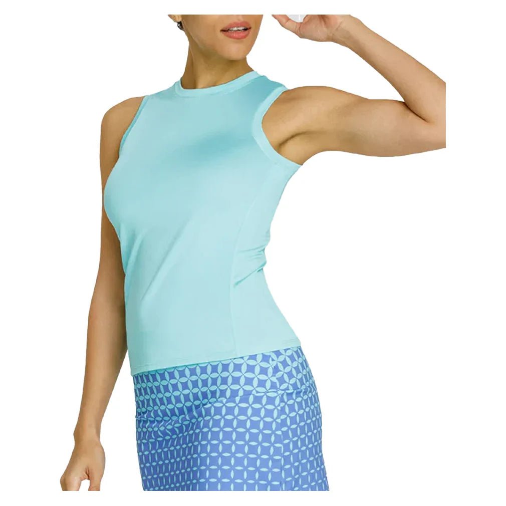 Women's Yolie Tennis Tank Aqua Sky - Bell Racket Store