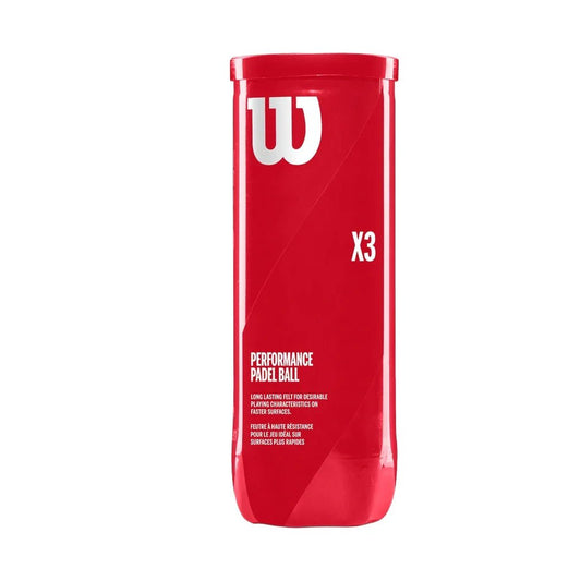 X3 Padel Ball Case Yellow - Bell Racket Store