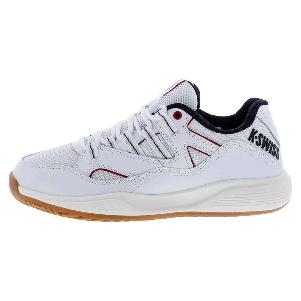 Men's Tura Team Pickleball Shoes White and Black