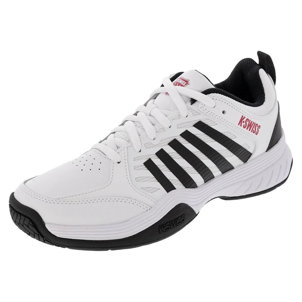 Men's Court Express 2 Tennis Shoes White and Black