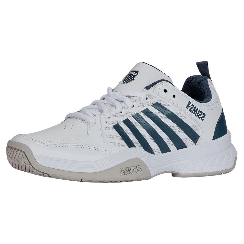 Men's Court Express 2 Tennis Shoes White and Stargazer