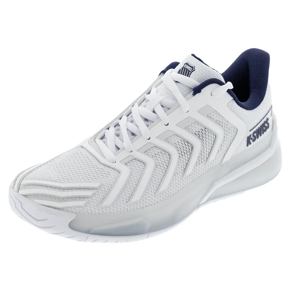 Men's Ultrashot 4 Tennis Shoes White and Peacoat