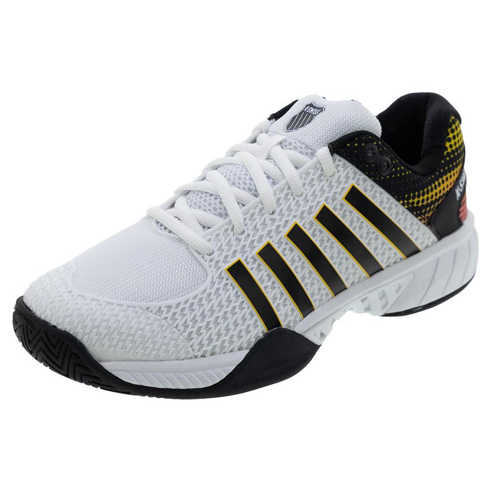 Men's Express Light Pickleball Shoes White and Daffodil