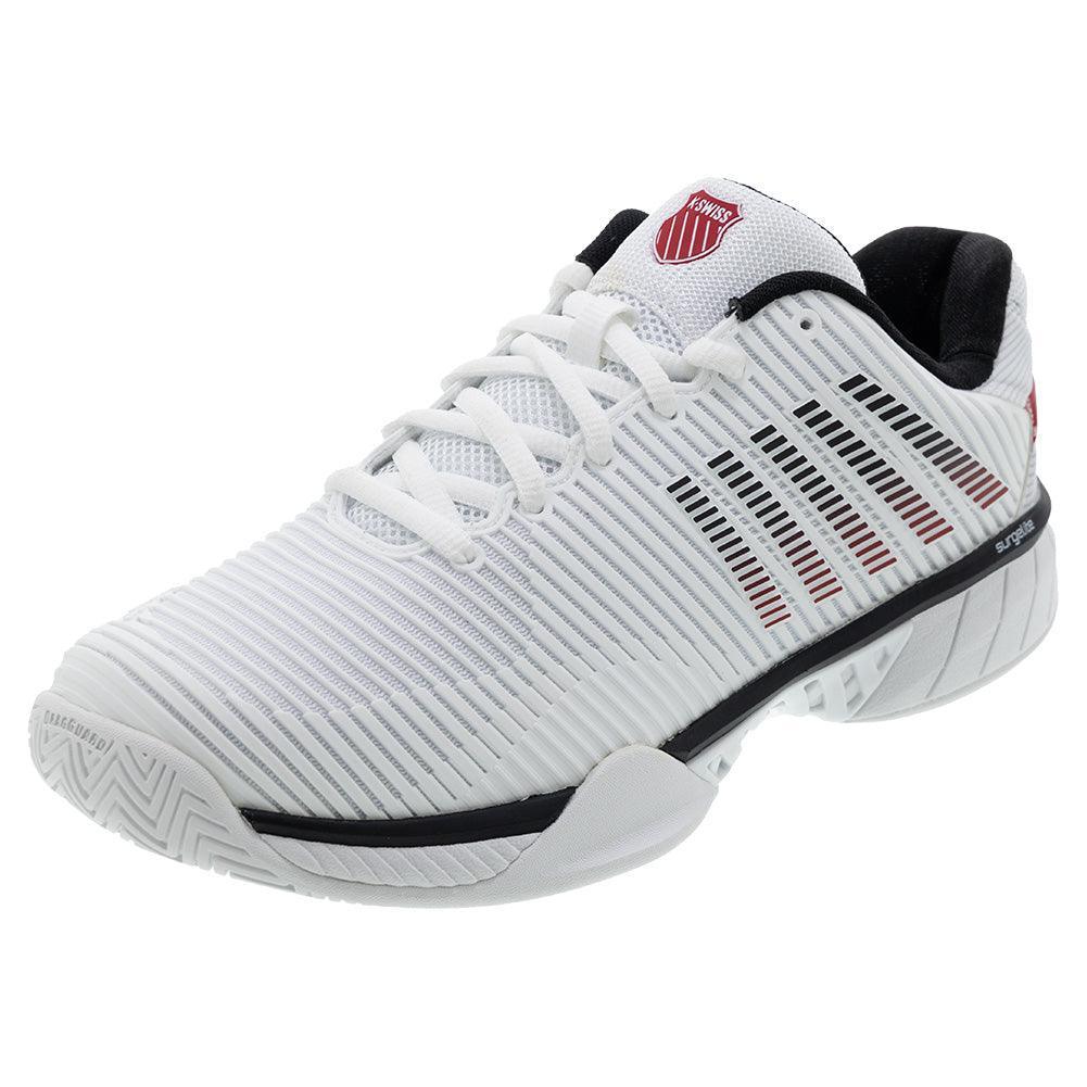 Men's Hypercourt Express 2 Tennis Shoes White and Black