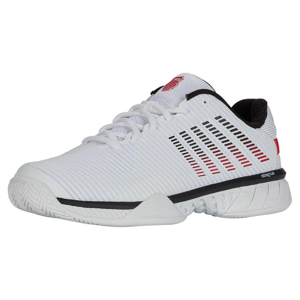 Men's Hypercourt Express 2 Tennis Shoes White and Black